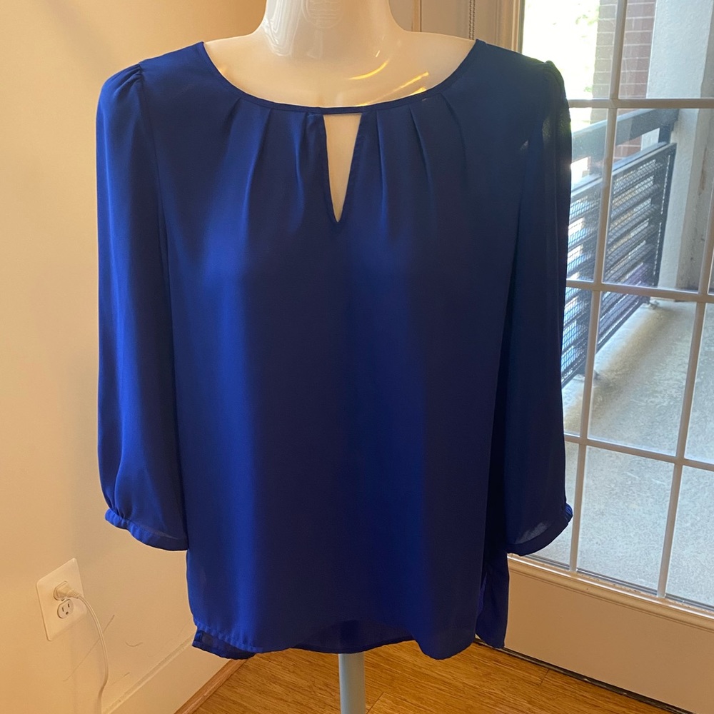 Express Cobalt Blue Top